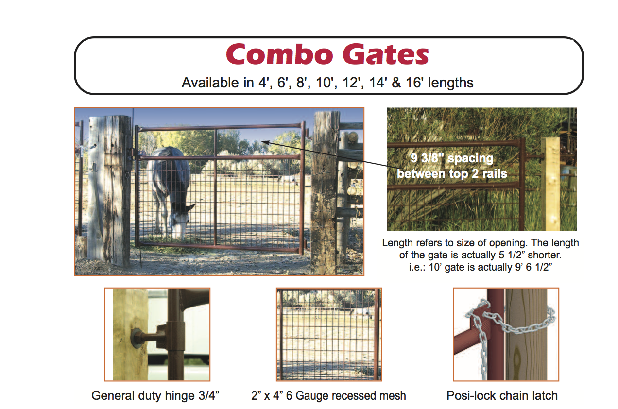 combo gates